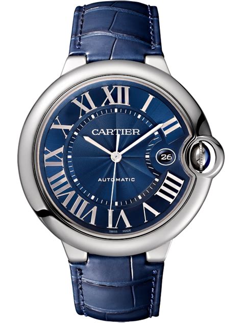 montre ballon bleu cartier prix|cartier ballon bleu 42mm steel.